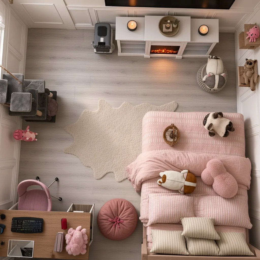 Entry in Pastel Pop Teen Bedroom