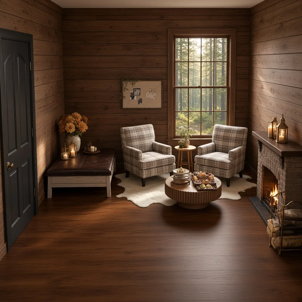 Entry in Rustic Cabin Reading Nook