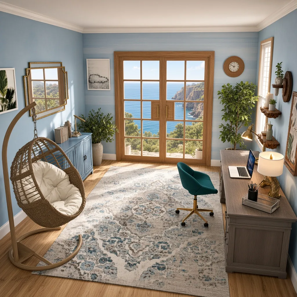 Entry in Coastal Breeze Home Office