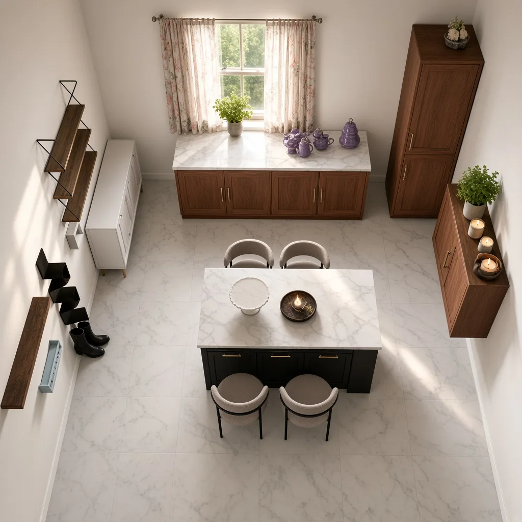 Entry in Nordic Cozy Kitchen