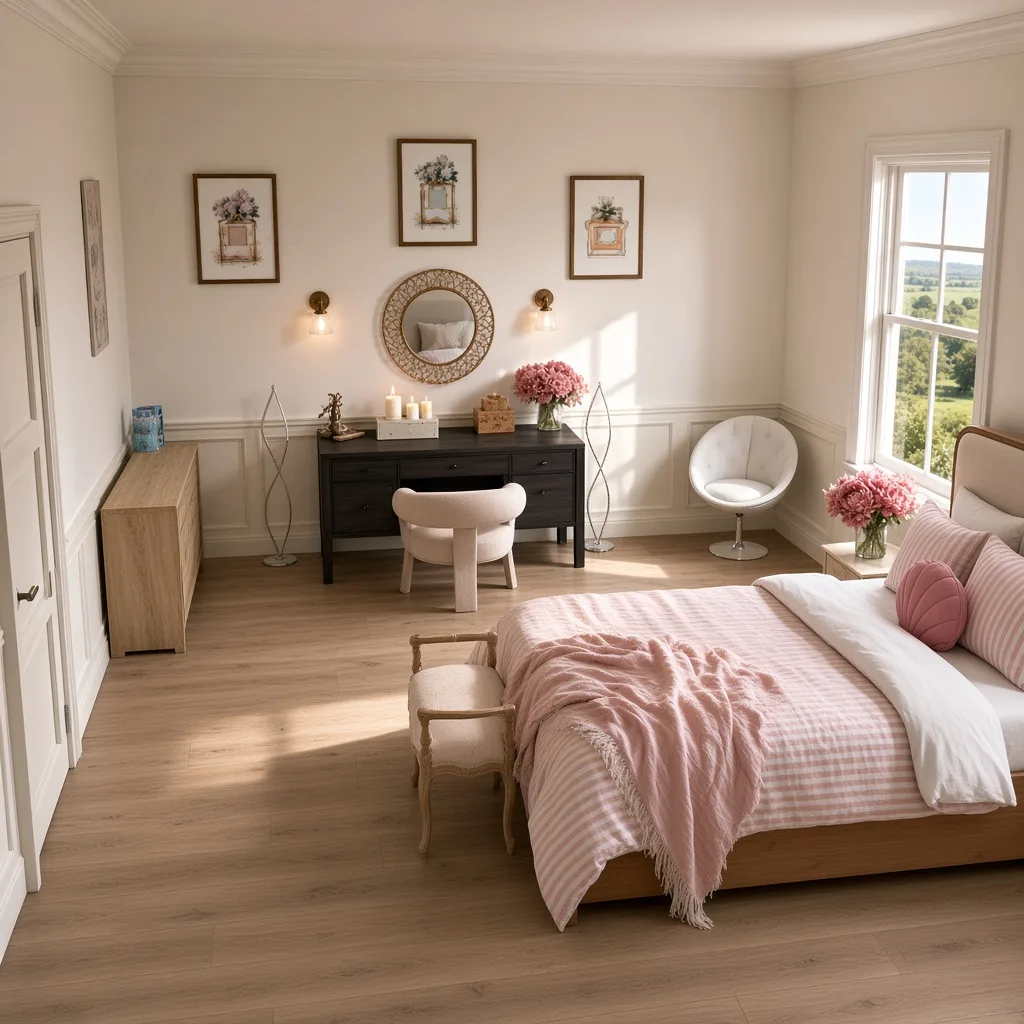 Entry in Vanity Retreat Master Bedroom