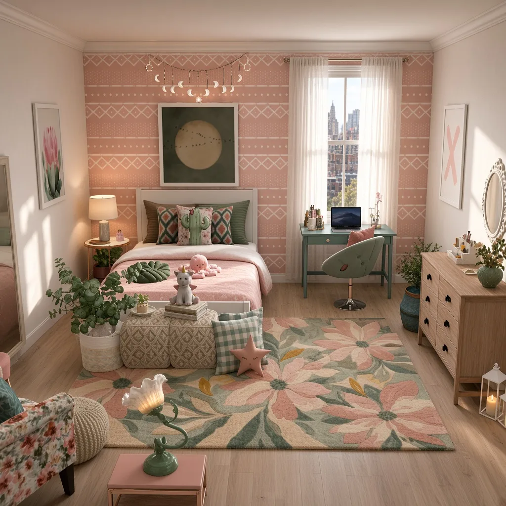 Entry in Girly Pop Teen Girl’s Bedroom