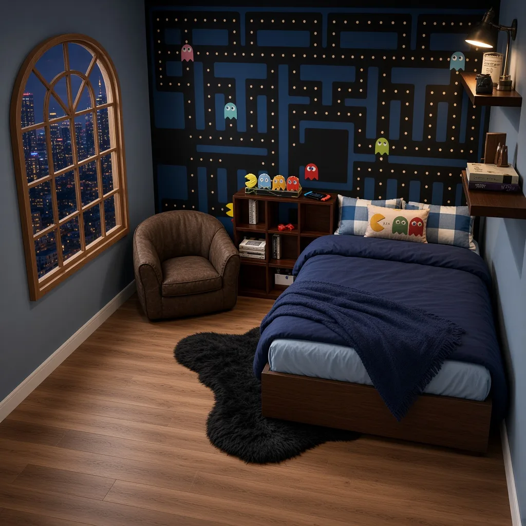 Entry in Retro Arcade Teen Bedroom