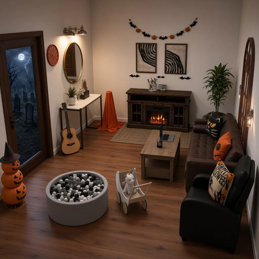 Entry in Haunted Halloween Living Room