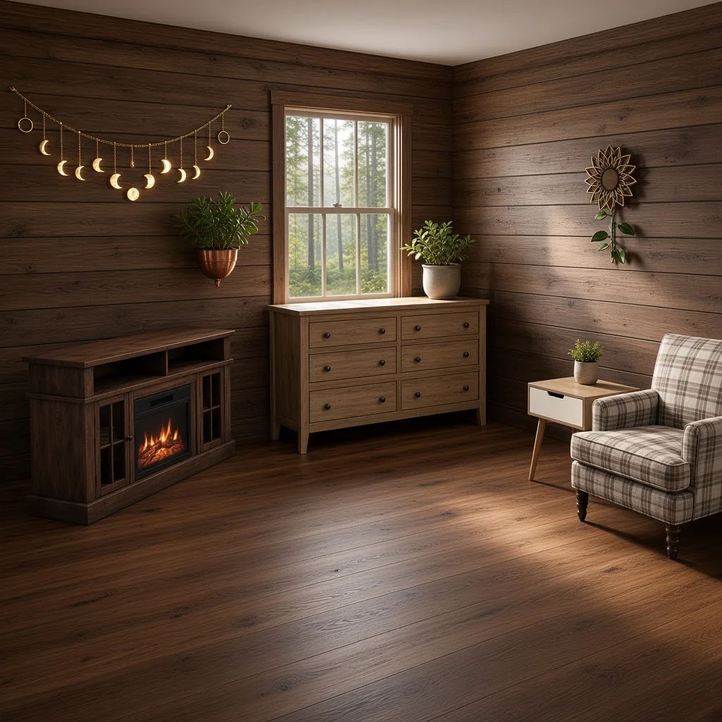 Entry in Rustic Cabin Reading Nook