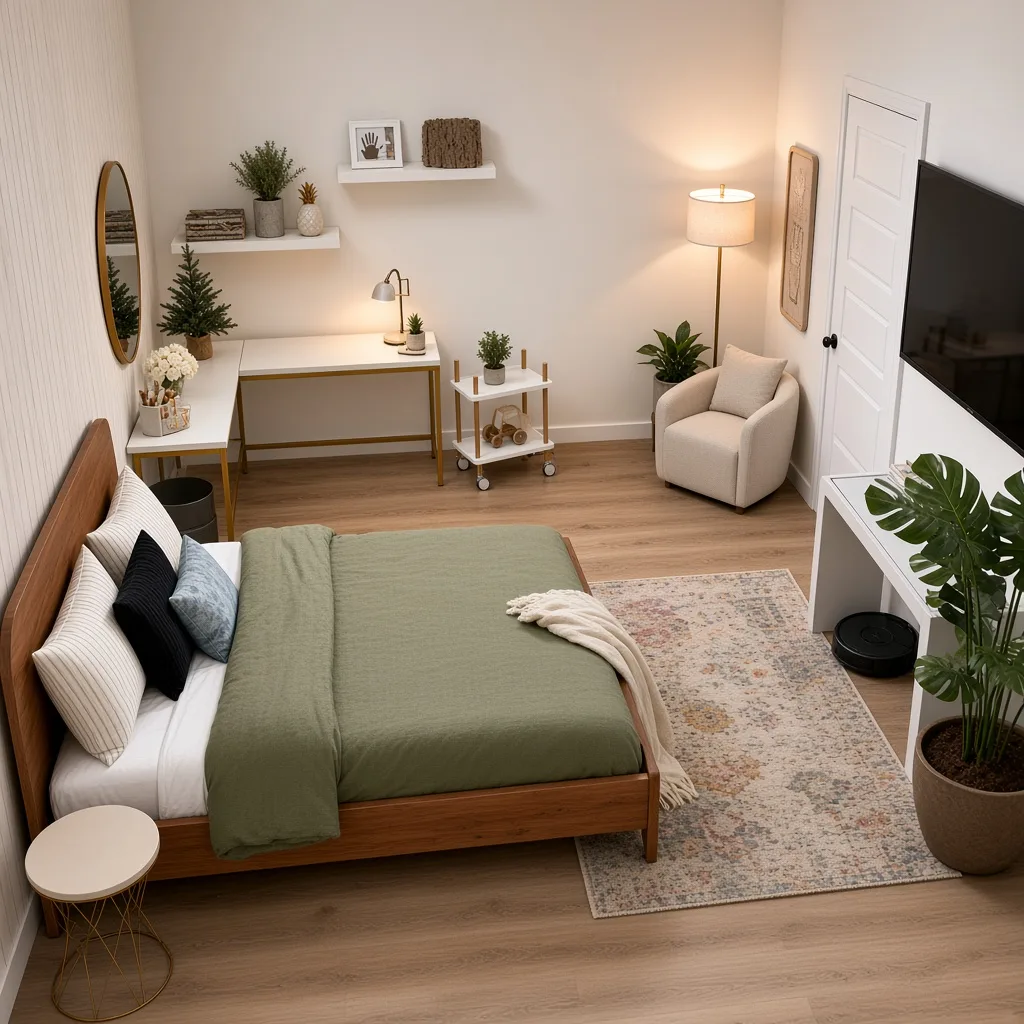 Entry in Vanity Retreat Master Bedroom