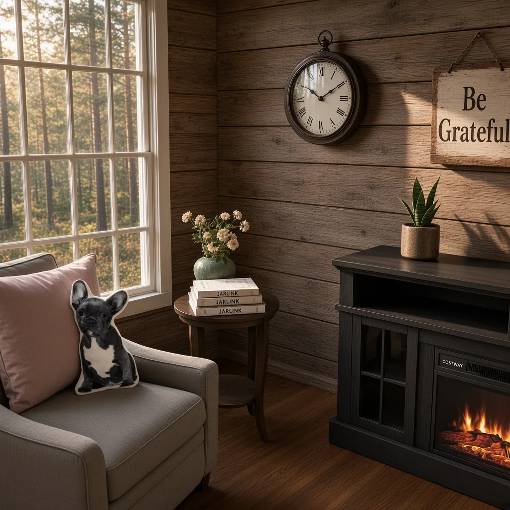 Entry in Rustic Cabin Reading Nook