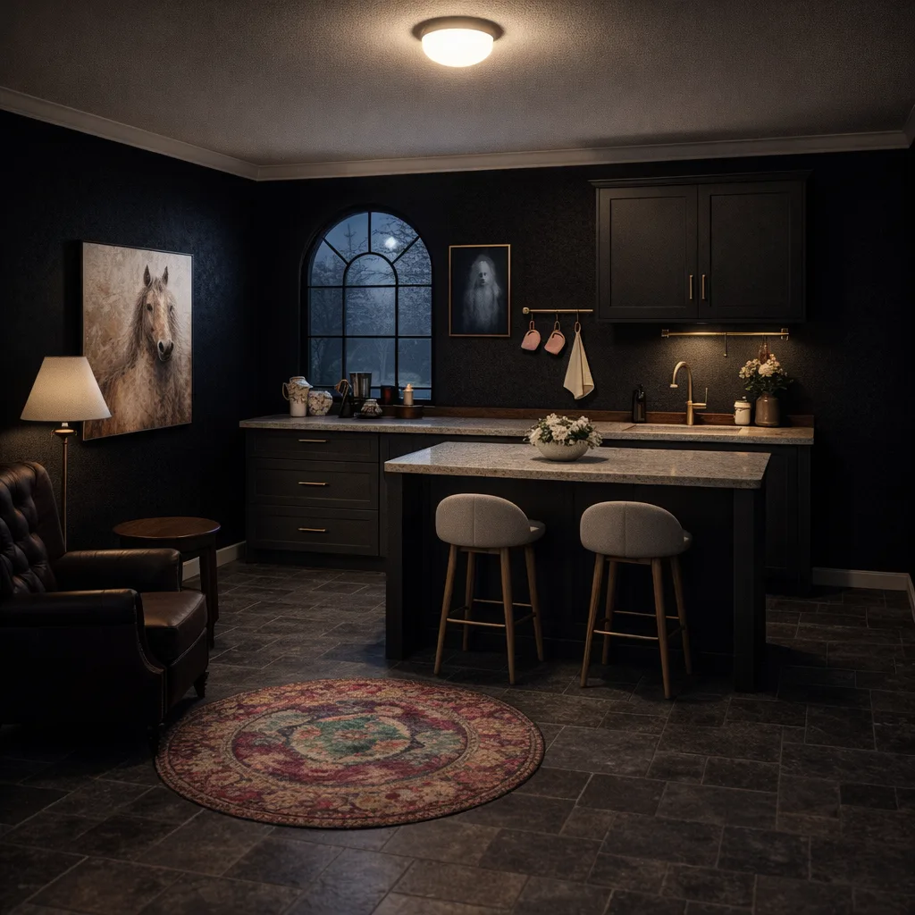 Entry in Mystic Manor Kitchen