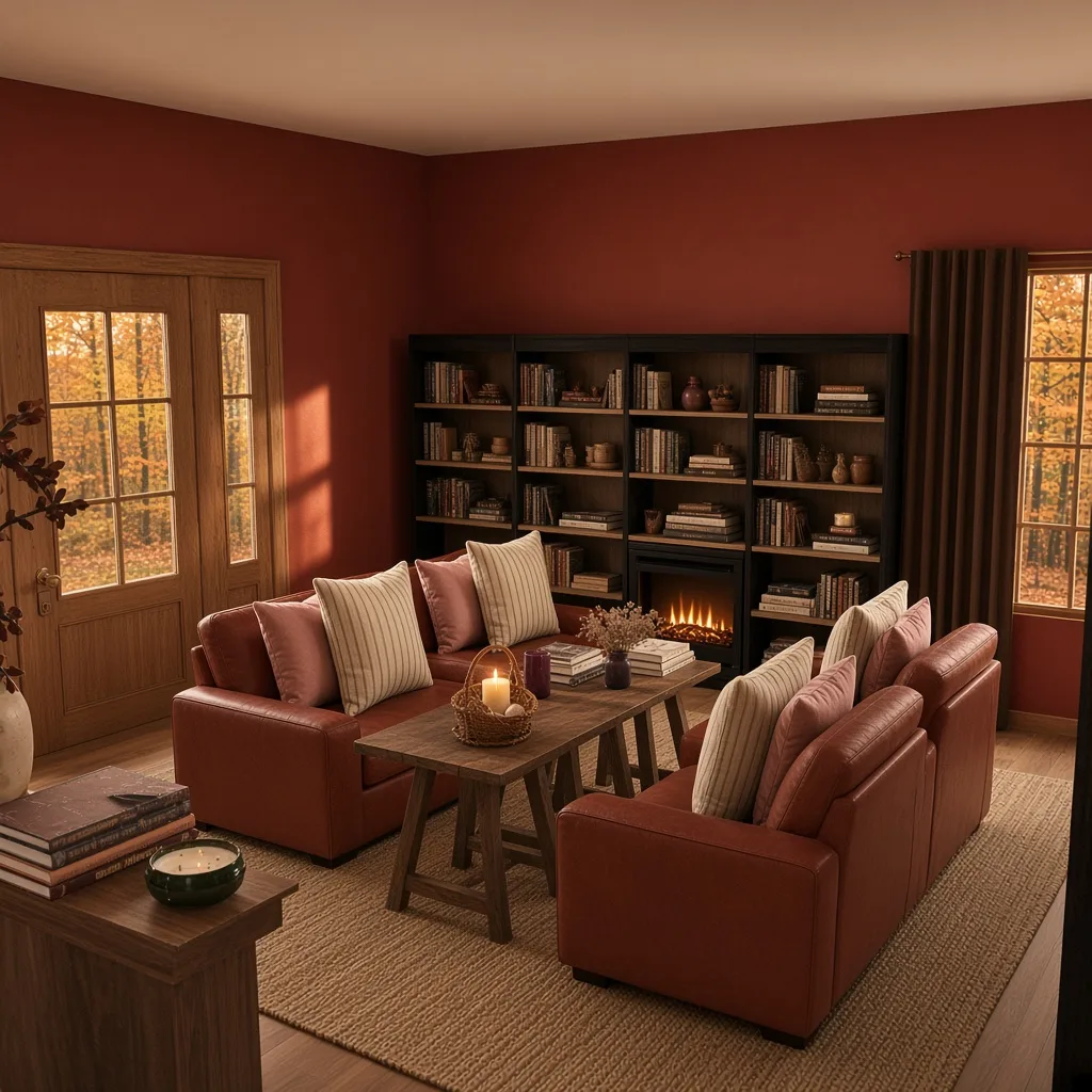 Entry in Autumn Reading Room