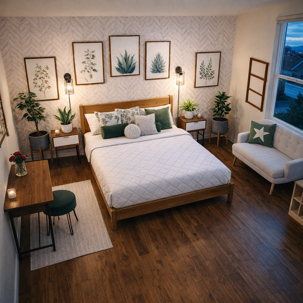 Entry in Accent Wall Masterpiece