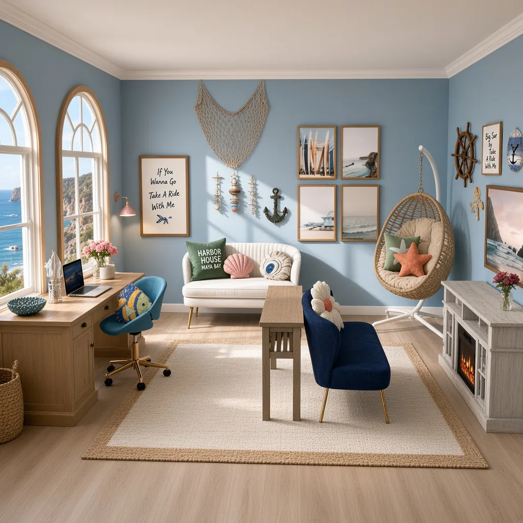 Entry in Coastal Breeze Home Office