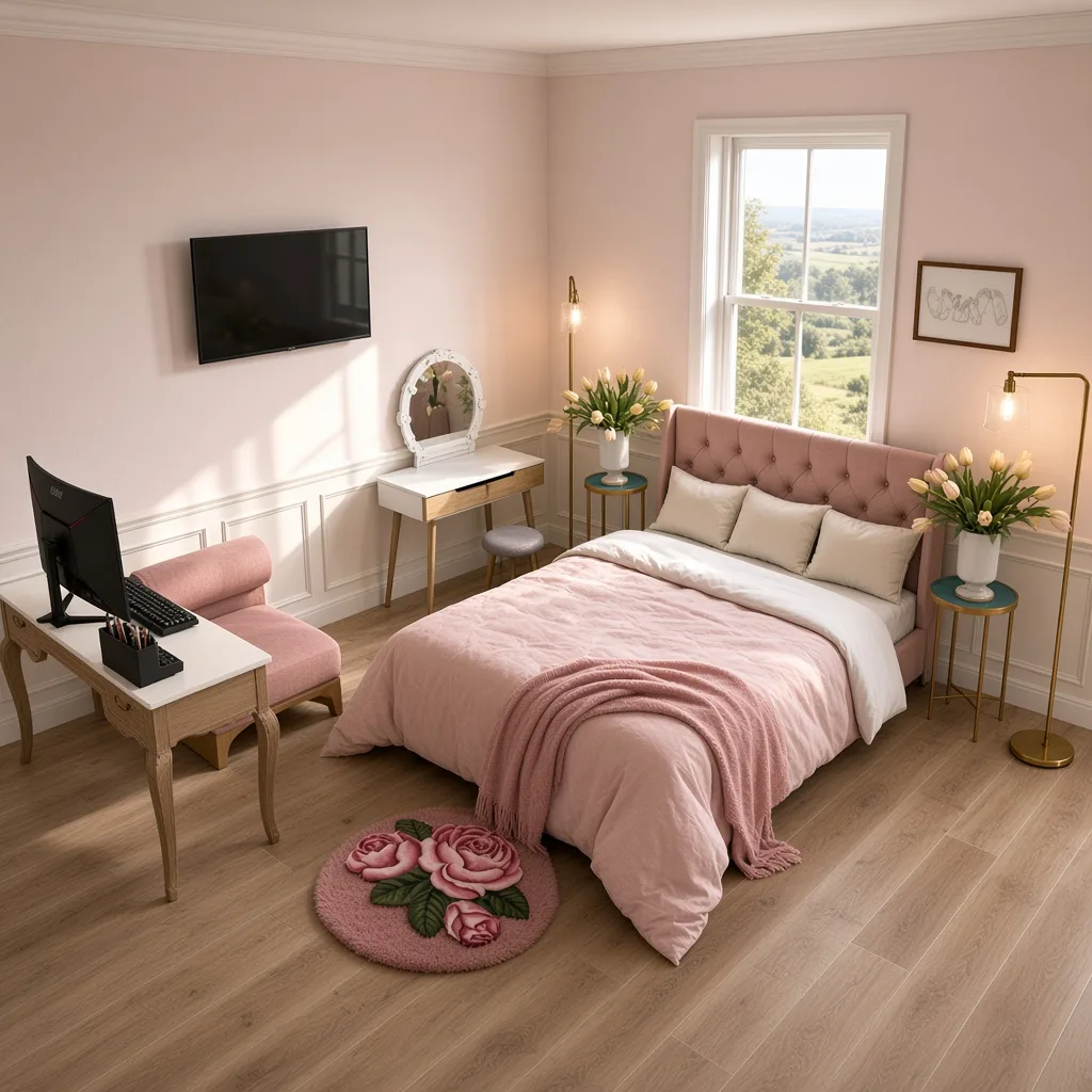 Entry in Vanity Retreat Master Bedroom