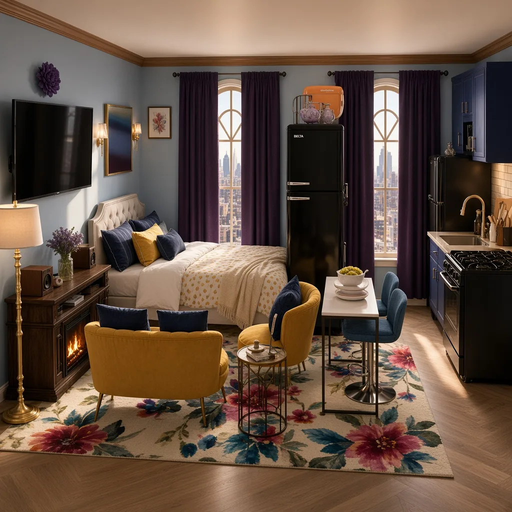Entry in Cozy Urban Studio
