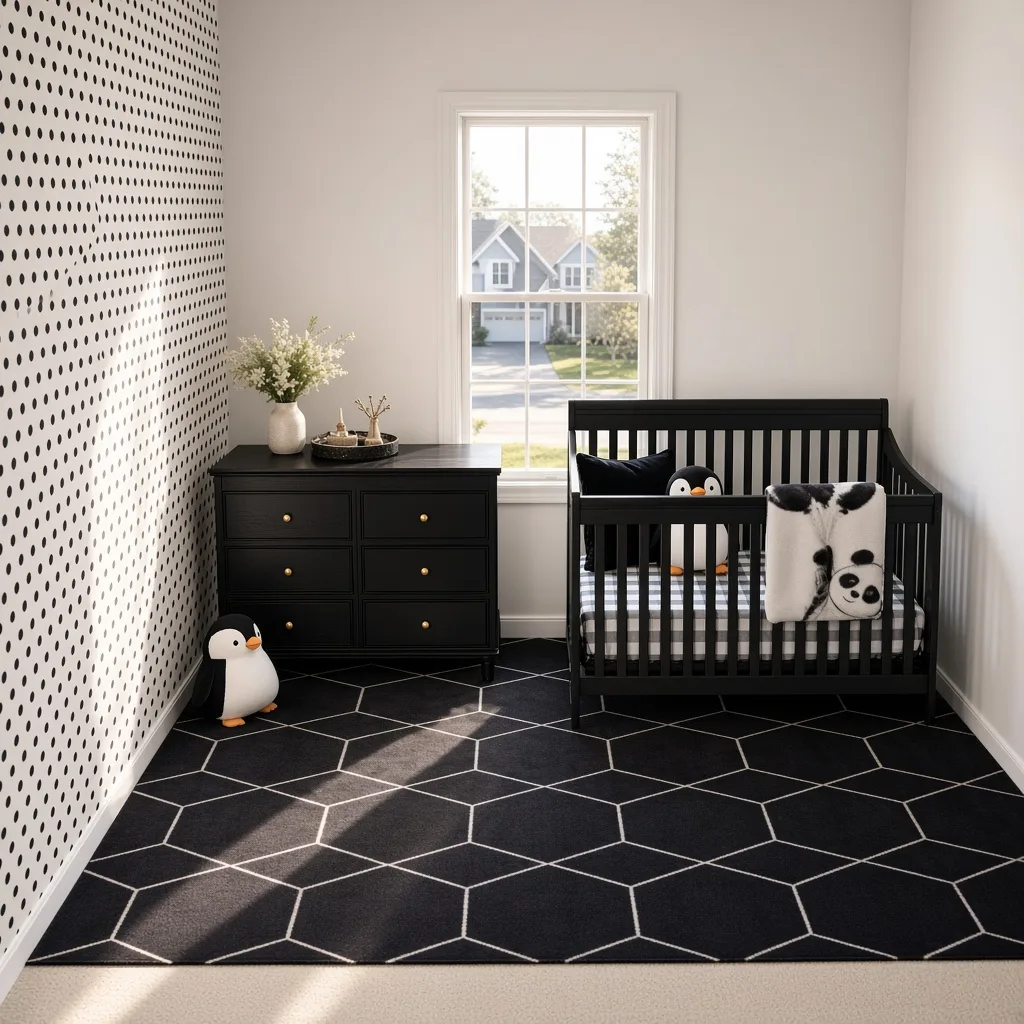 Entry in Minimalist Monochrome Nursery