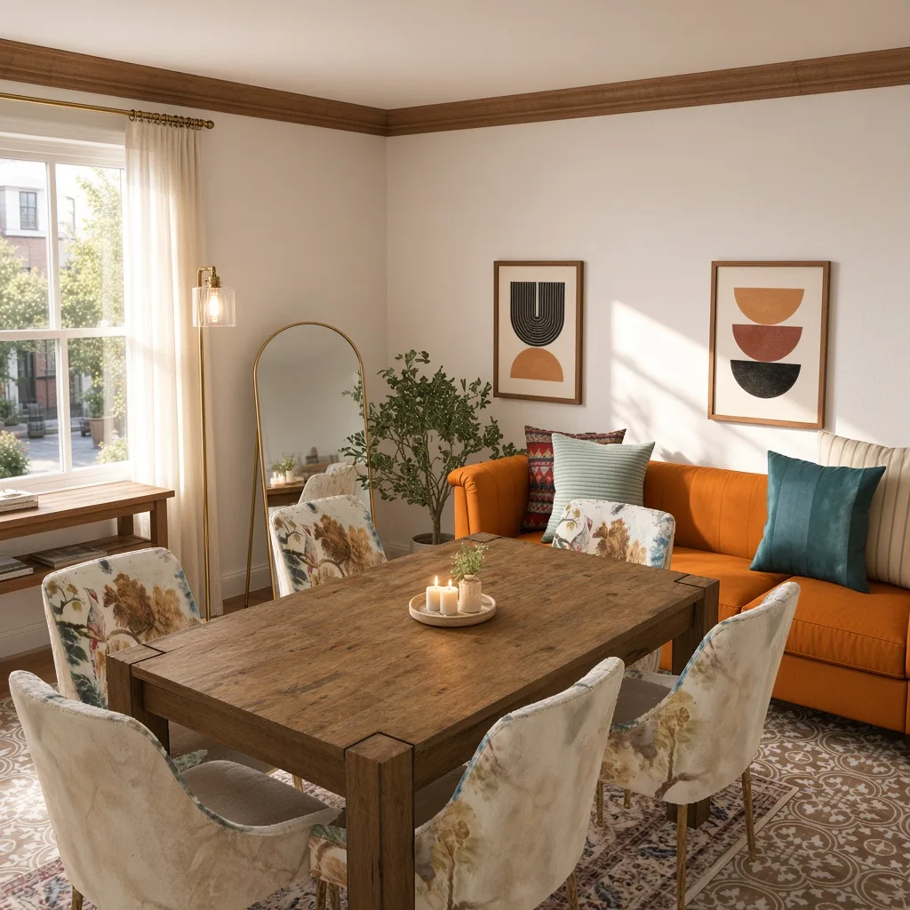 Entry in Bohemian Boho Dining