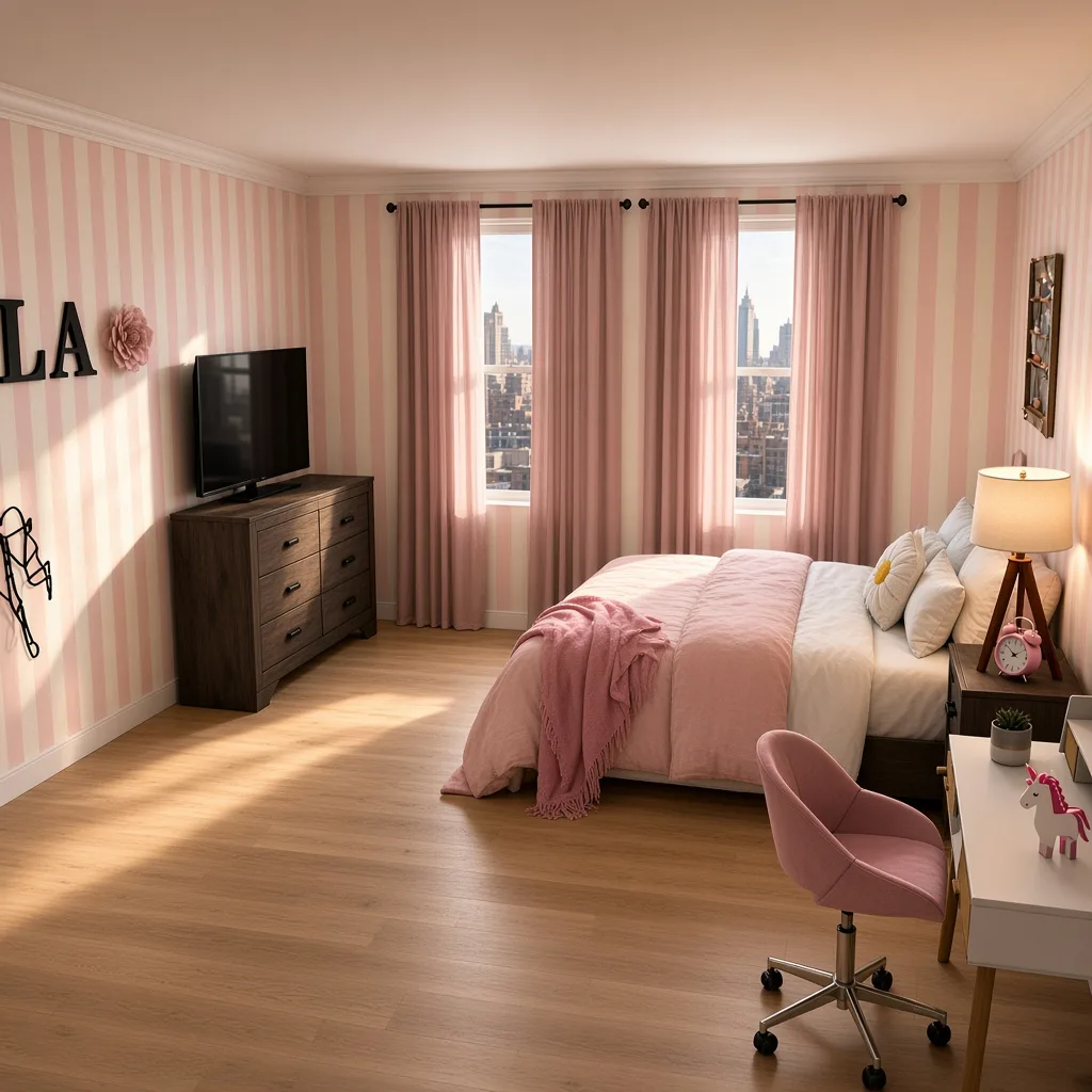 Entry in Girly Pop Teen Girl’s Bedroom