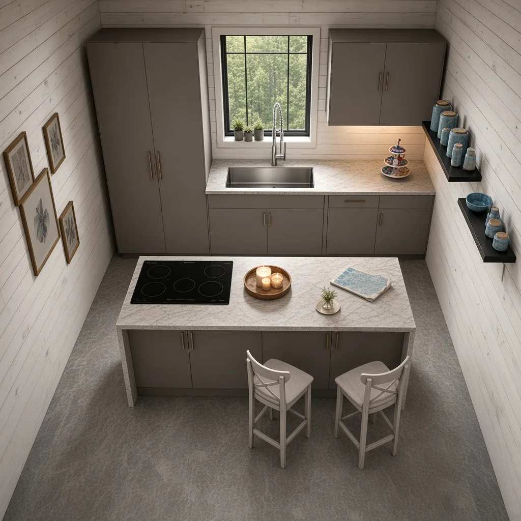Entry in Nordic Cozy Kitchen