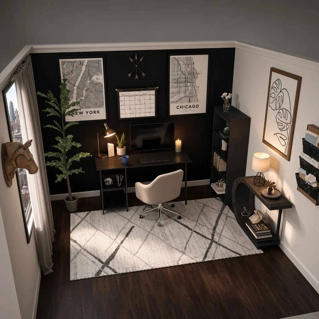 Entry in Blackout Zen Office