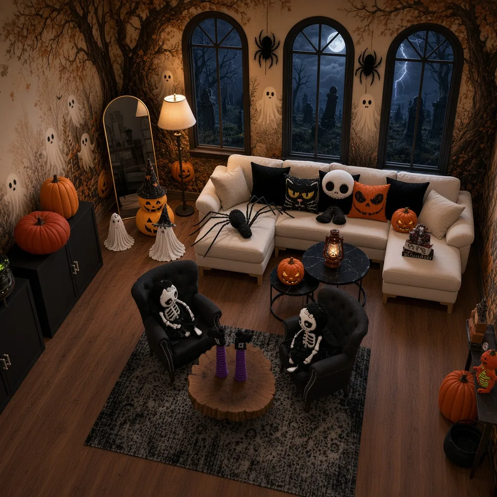 Entry in Haunted Halloween Living Room