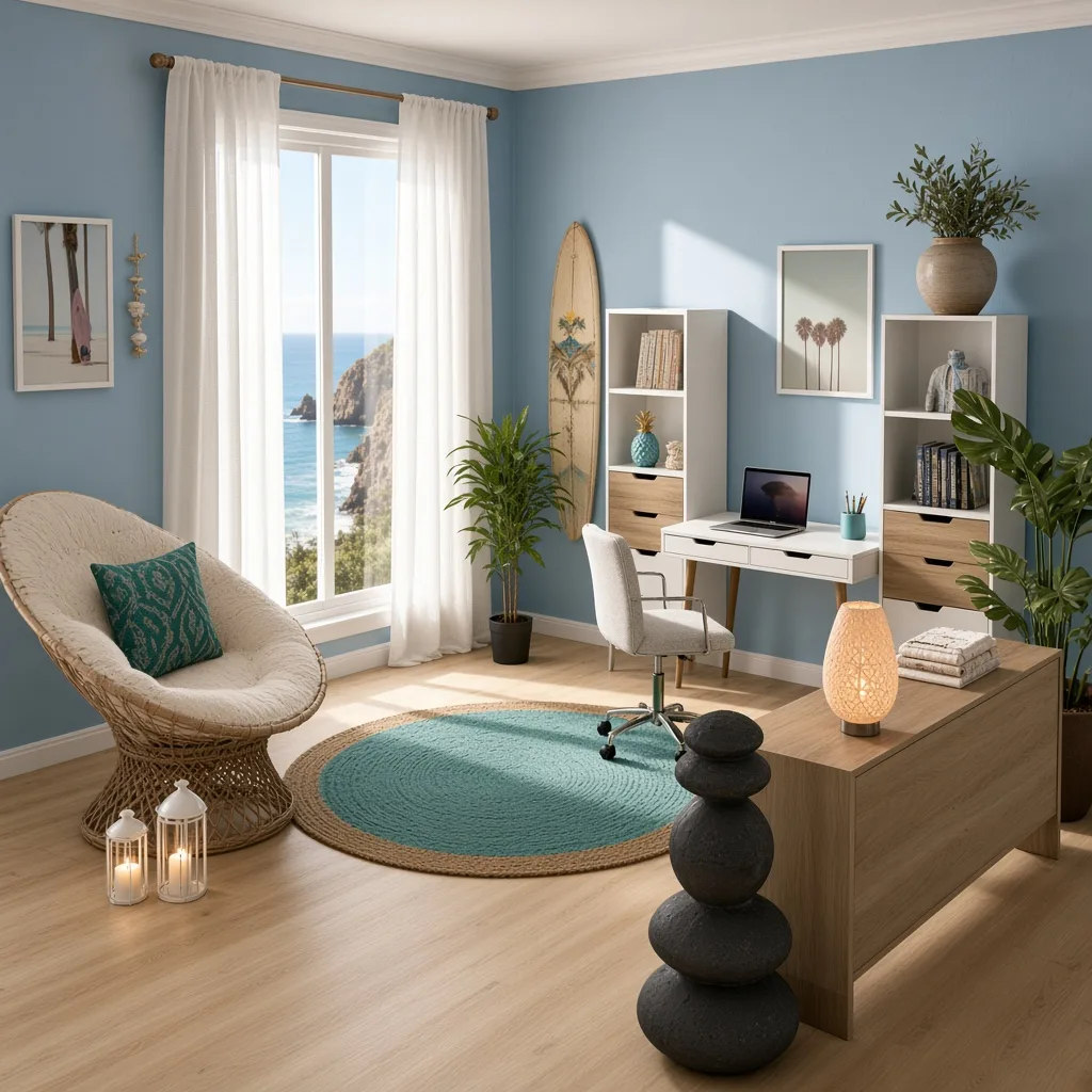 Entry in Coastal Breeze Home Office