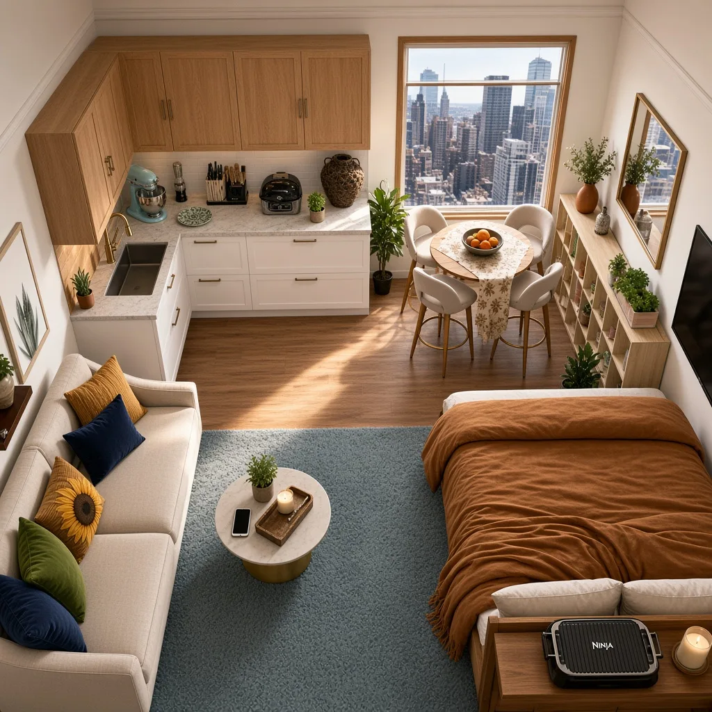 Entry in Cozy Urban Studio