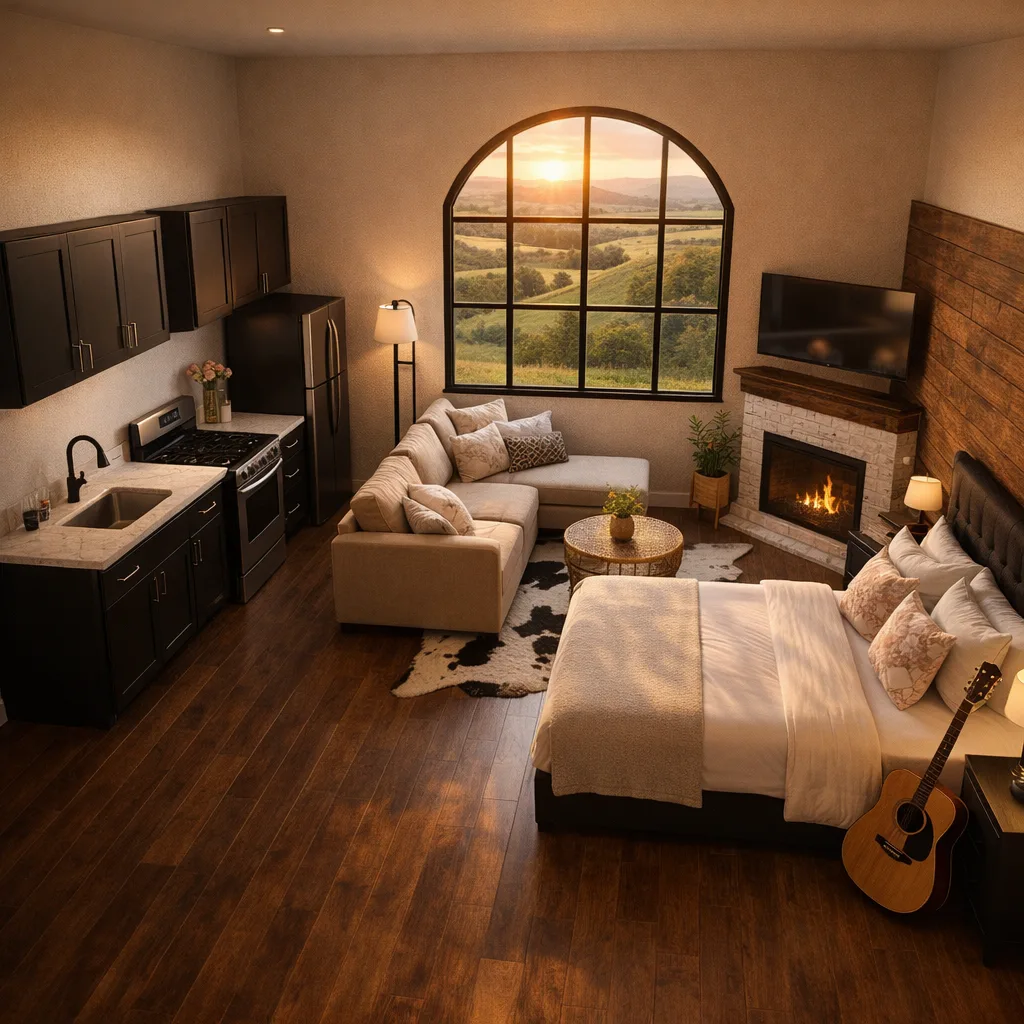 Entry in Rustic Farmhouse Retreat