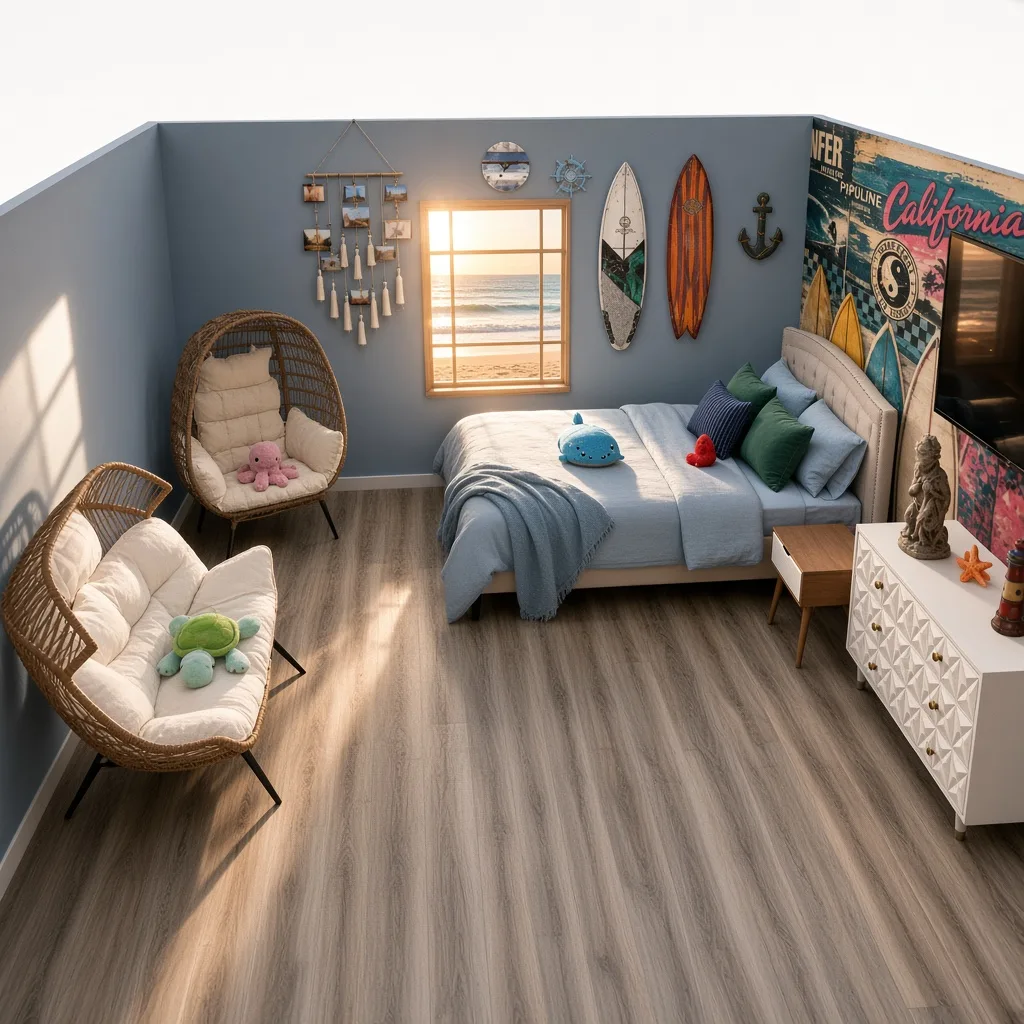 Entry in Beachy Teen Surf Bedroom