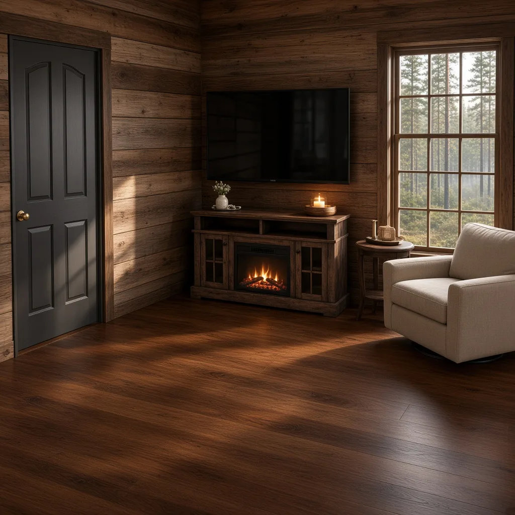 Entry in Rustic Cabin Reading Nook