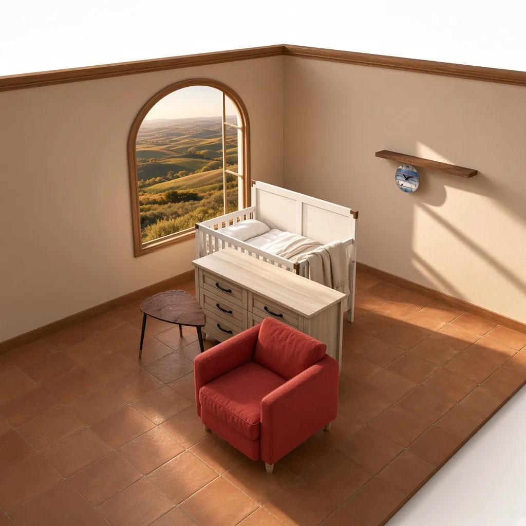 Entry in Tuscan Romance Master Bedroom