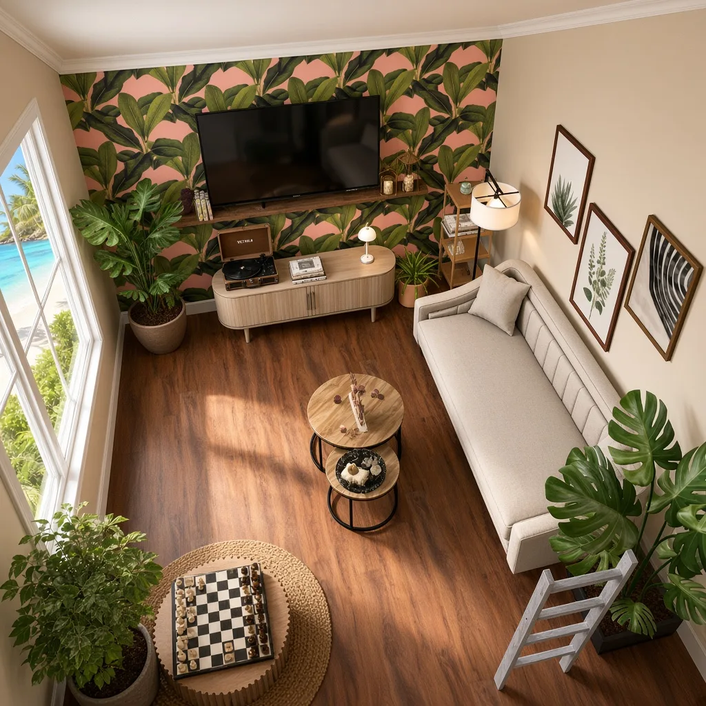 Entry in Tropical Getaway Game Room
