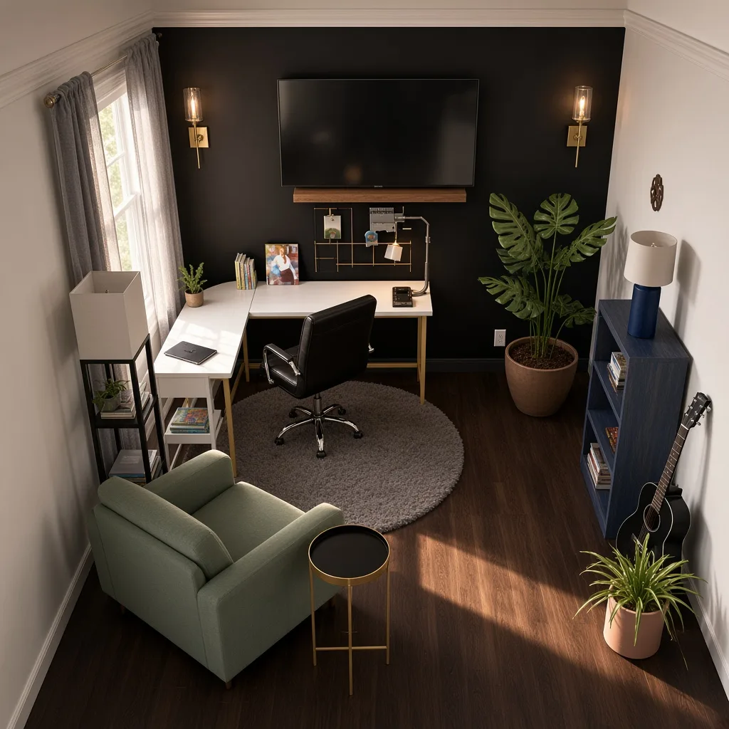 Entry in Blackout Zen Office