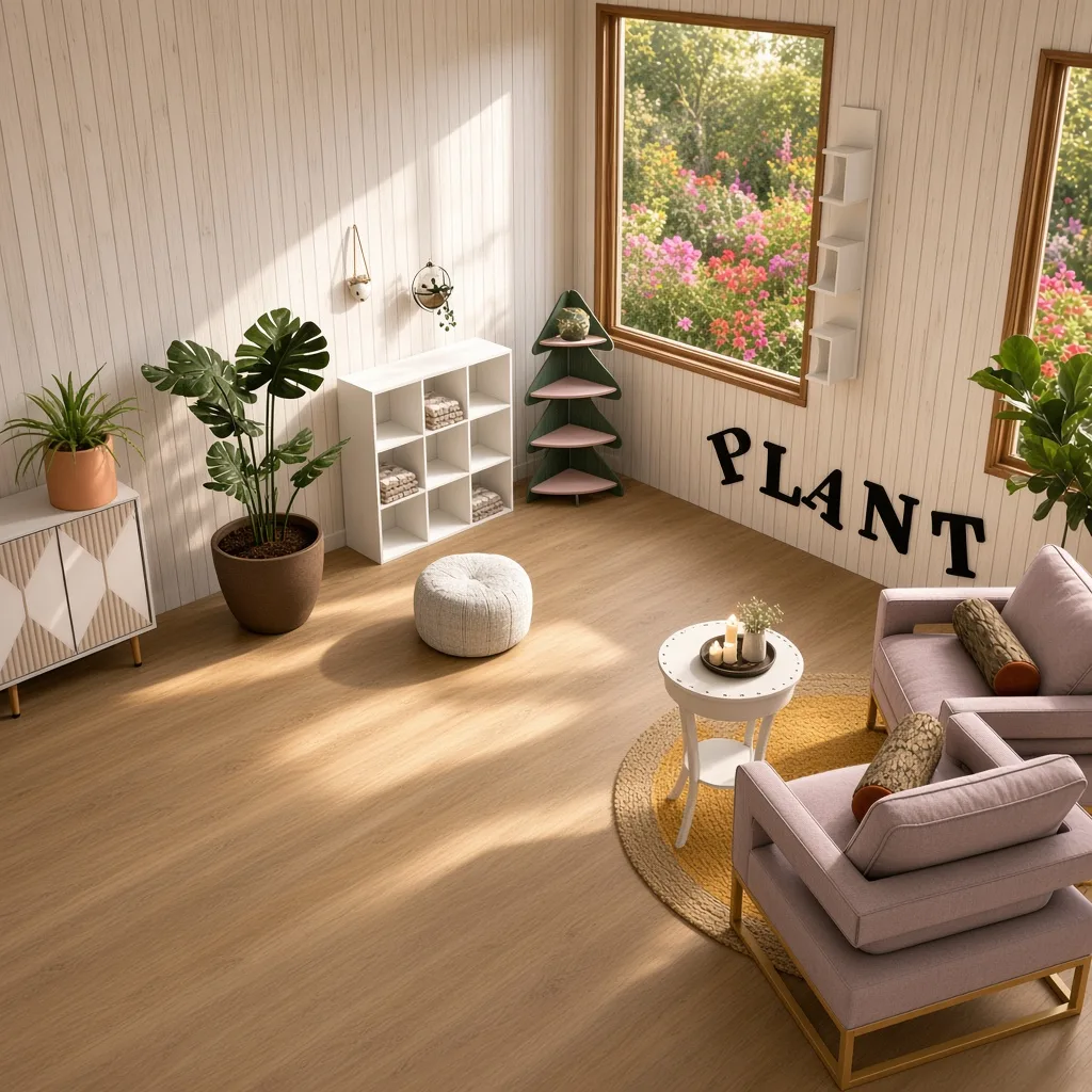 Entry in Sunlit Oasis Patio