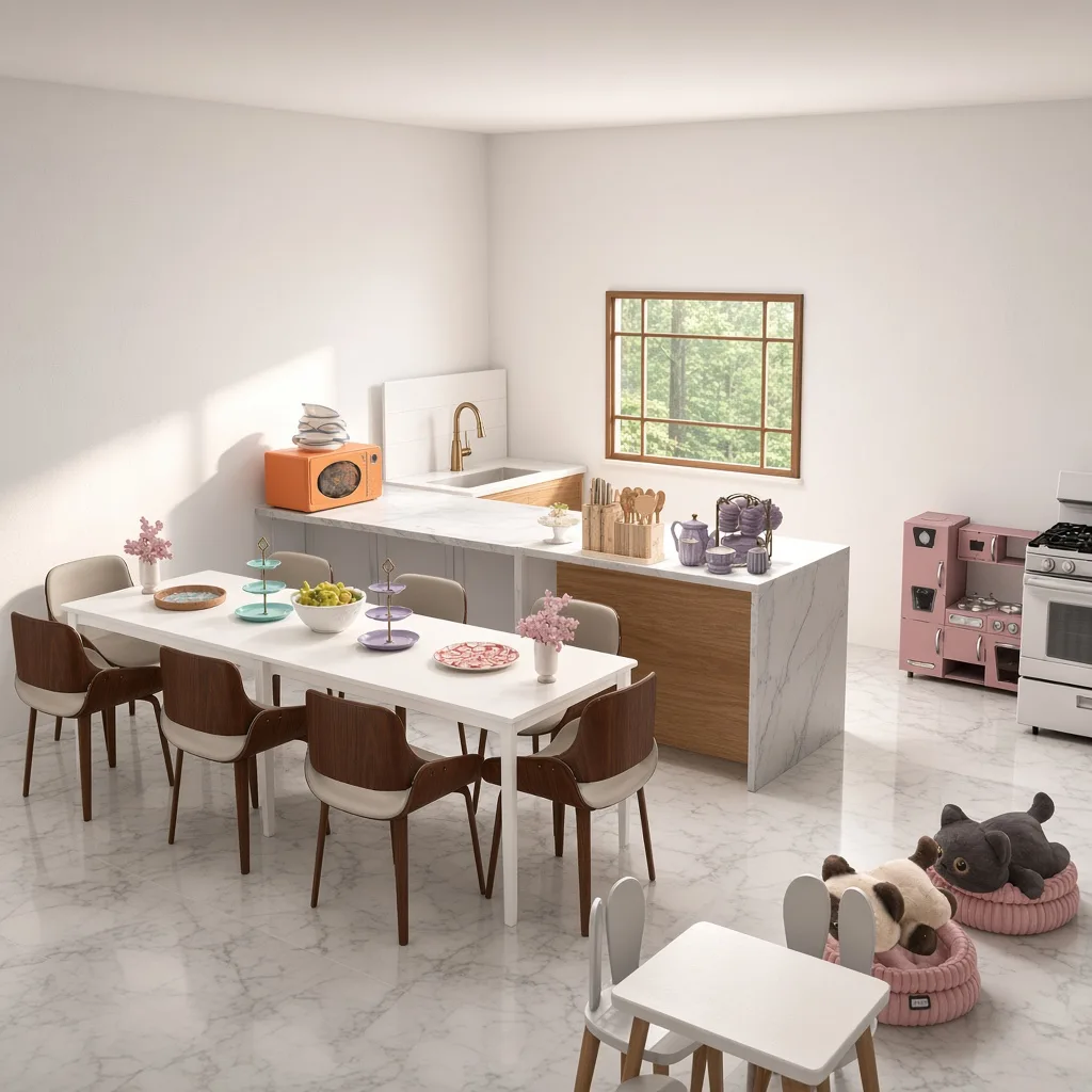 Entry in Nordic Cozy Kitchen