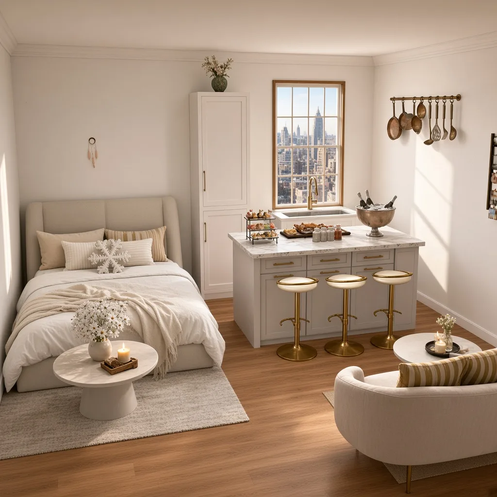 Entry in Cozy Urban Studio