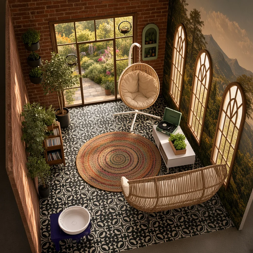Entry in Crafty Patio Hobby Room