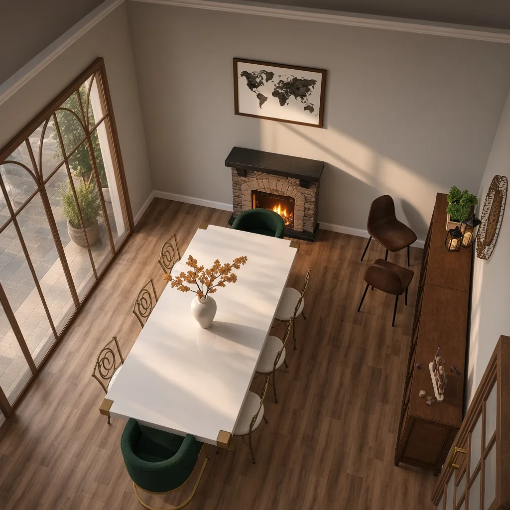 Another rendering of this room