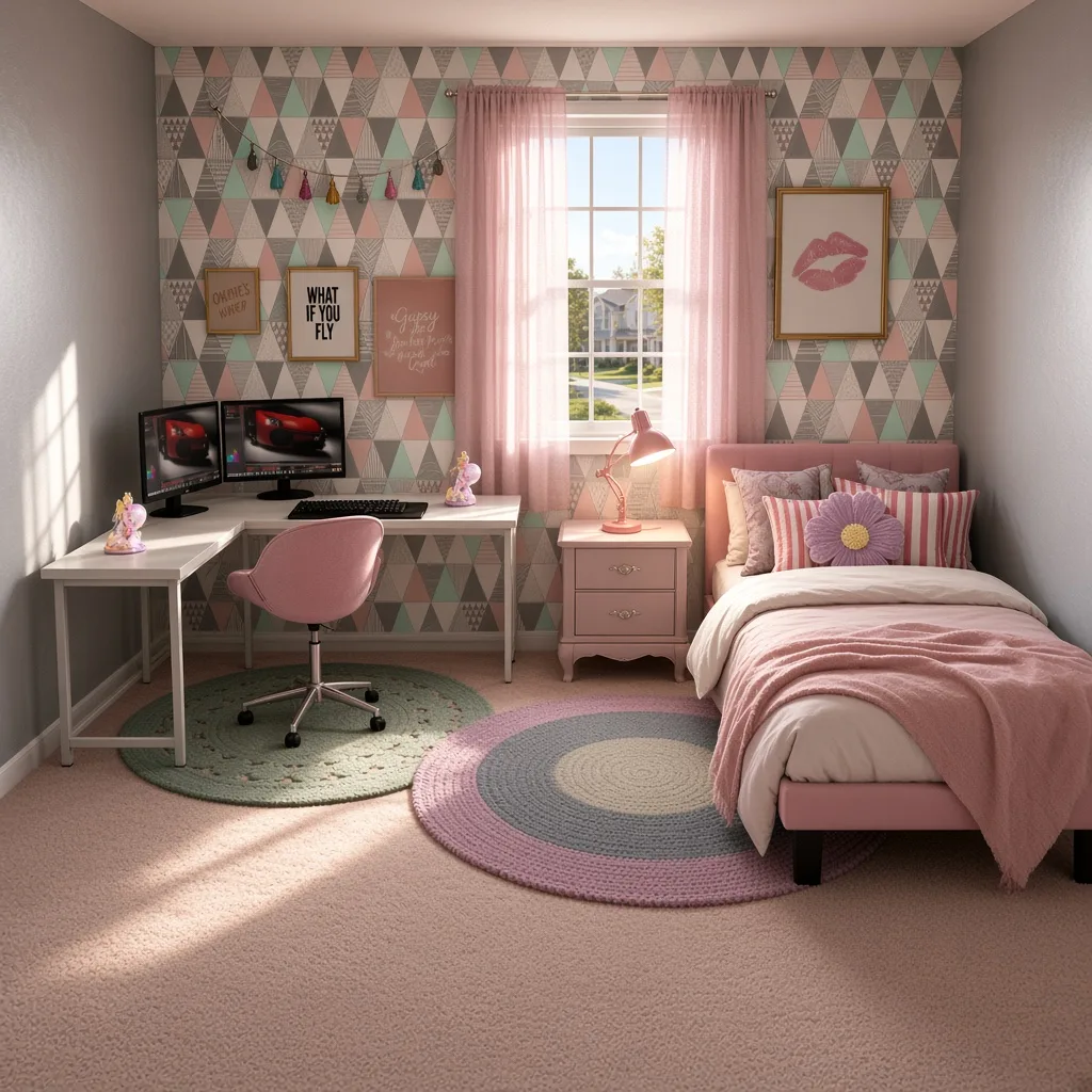 Entry in Pastel Pop Teen Bedroom