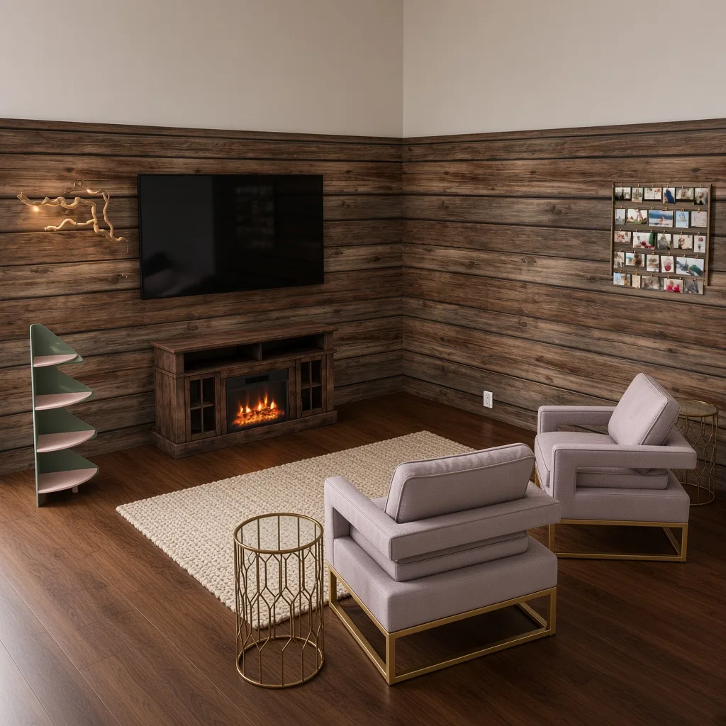 Entry in Rustic Cabin Reading Nook