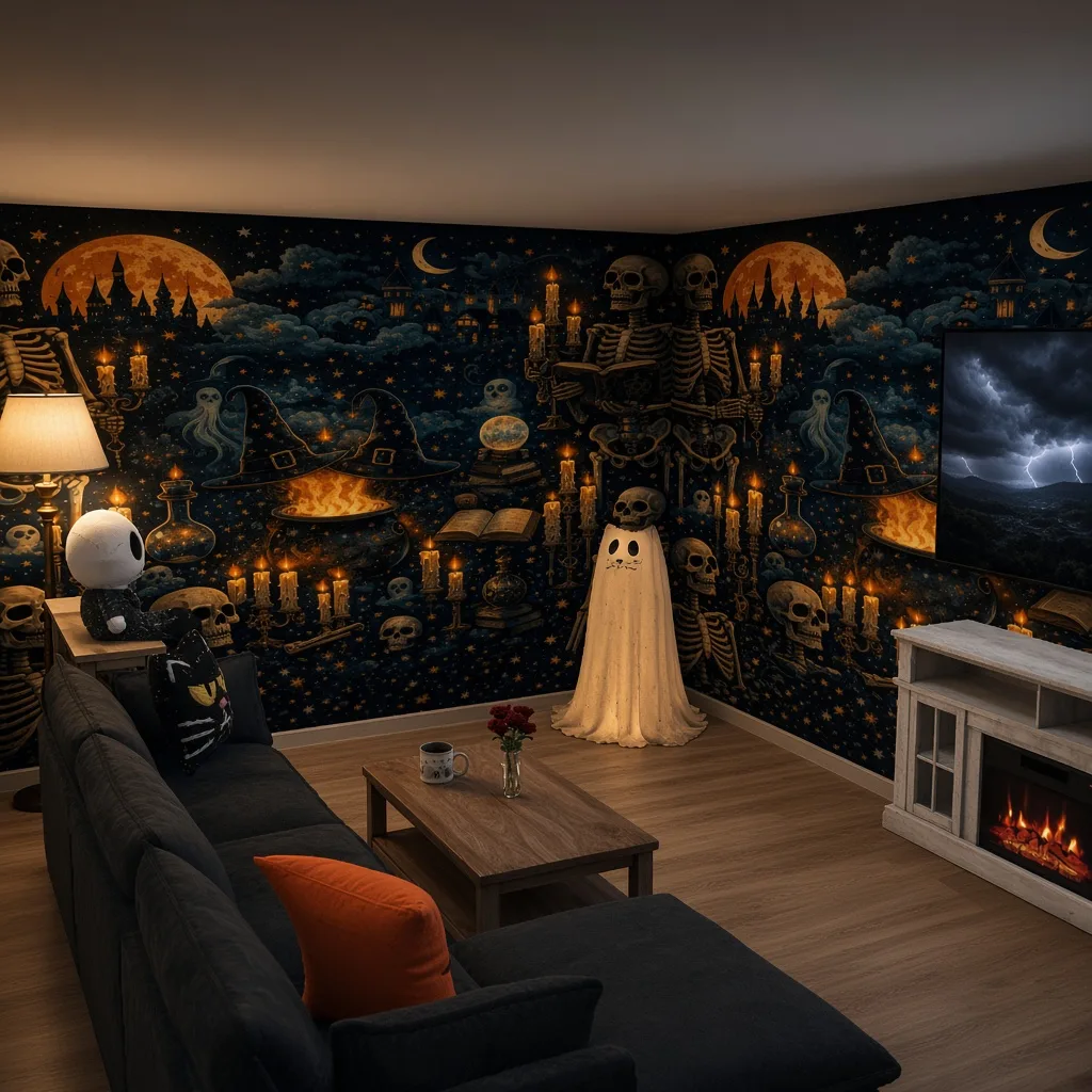 Entry in Haunted Halloween Living Room