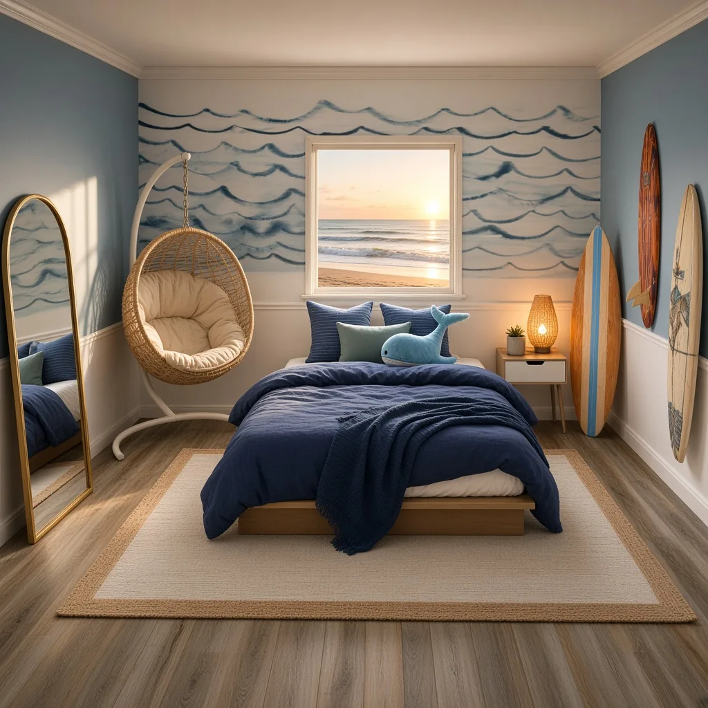 Entry in Beachy Teen Surf Bedroom