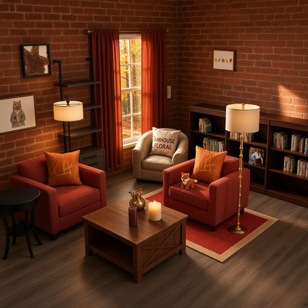 Entry in Autumn Reading Room
