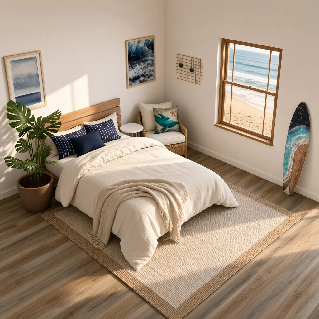 Entry in Beachy Teen Surf Bedroom
