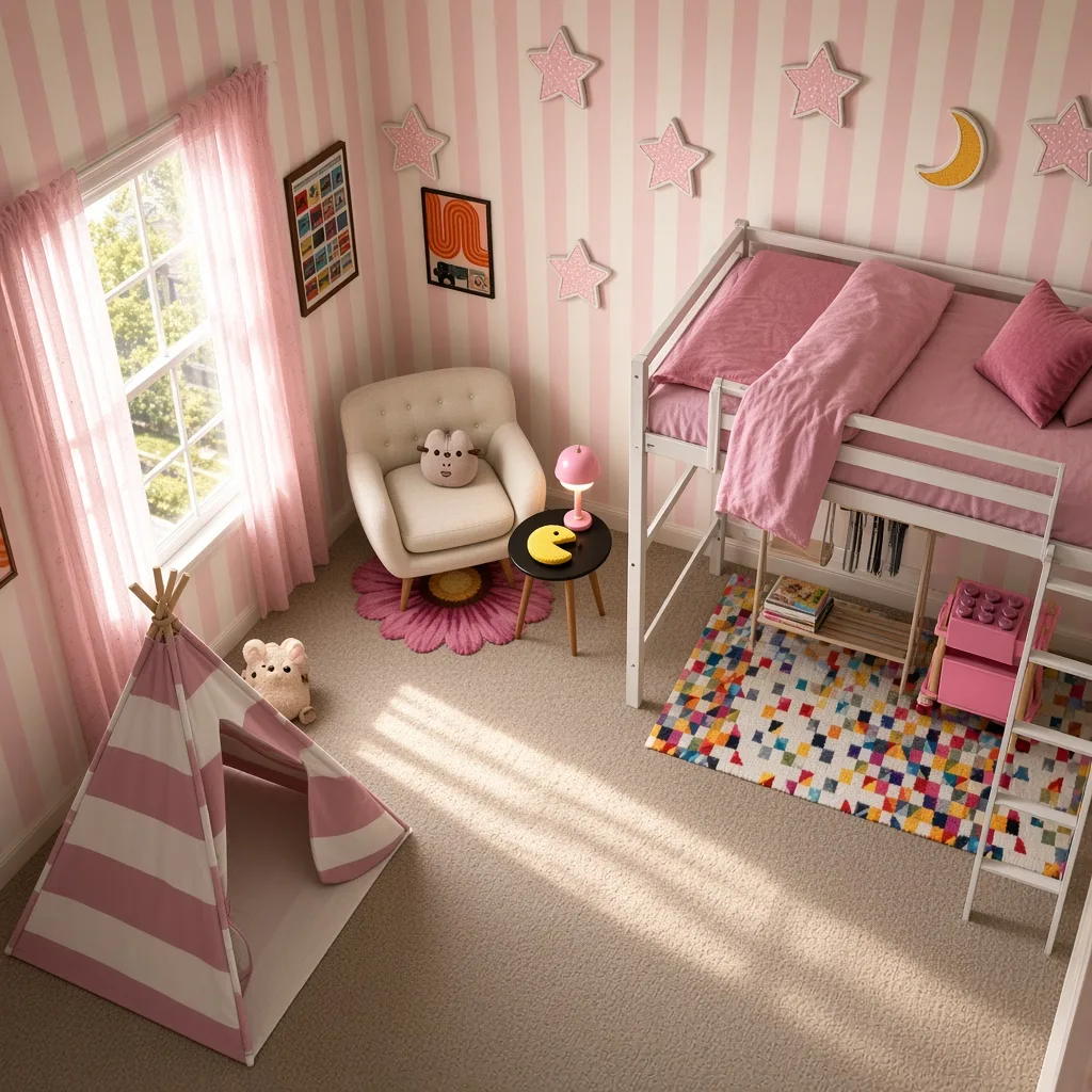Entry in Funky Retro Kids Room