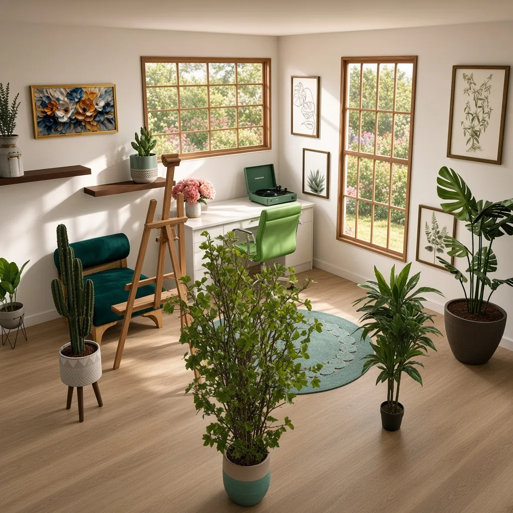 Entry in Modern Garden Hobby Room