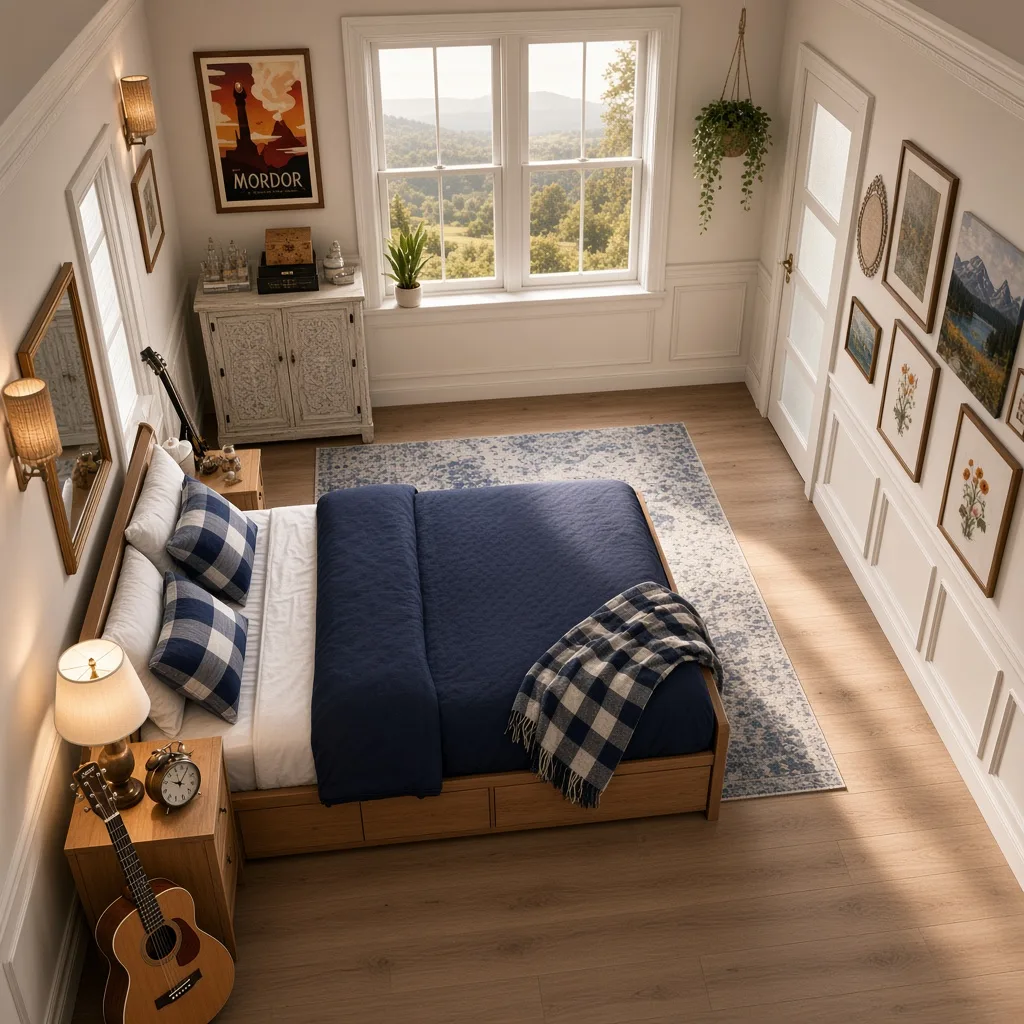 Entry in Vanity Retreat Master Bedroom