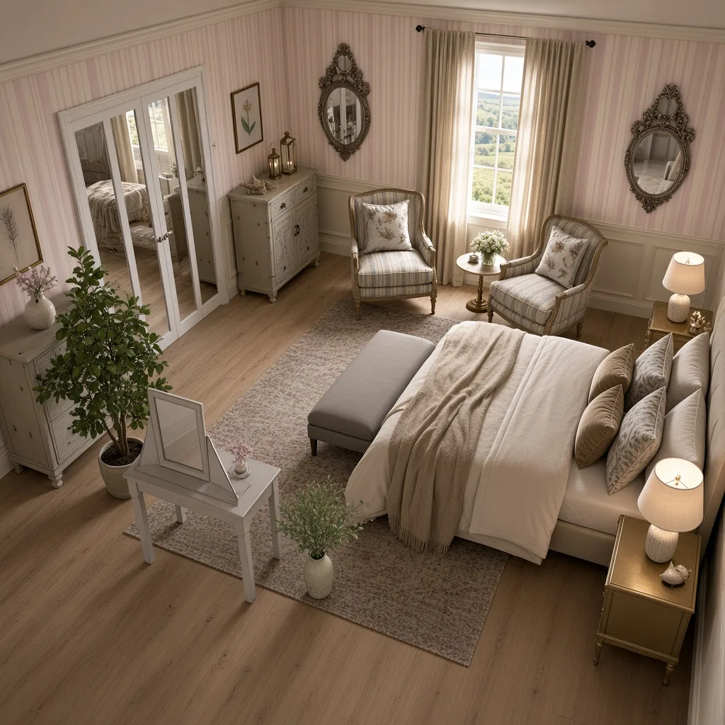 Entry in Vanity Retreat Master Bedroom